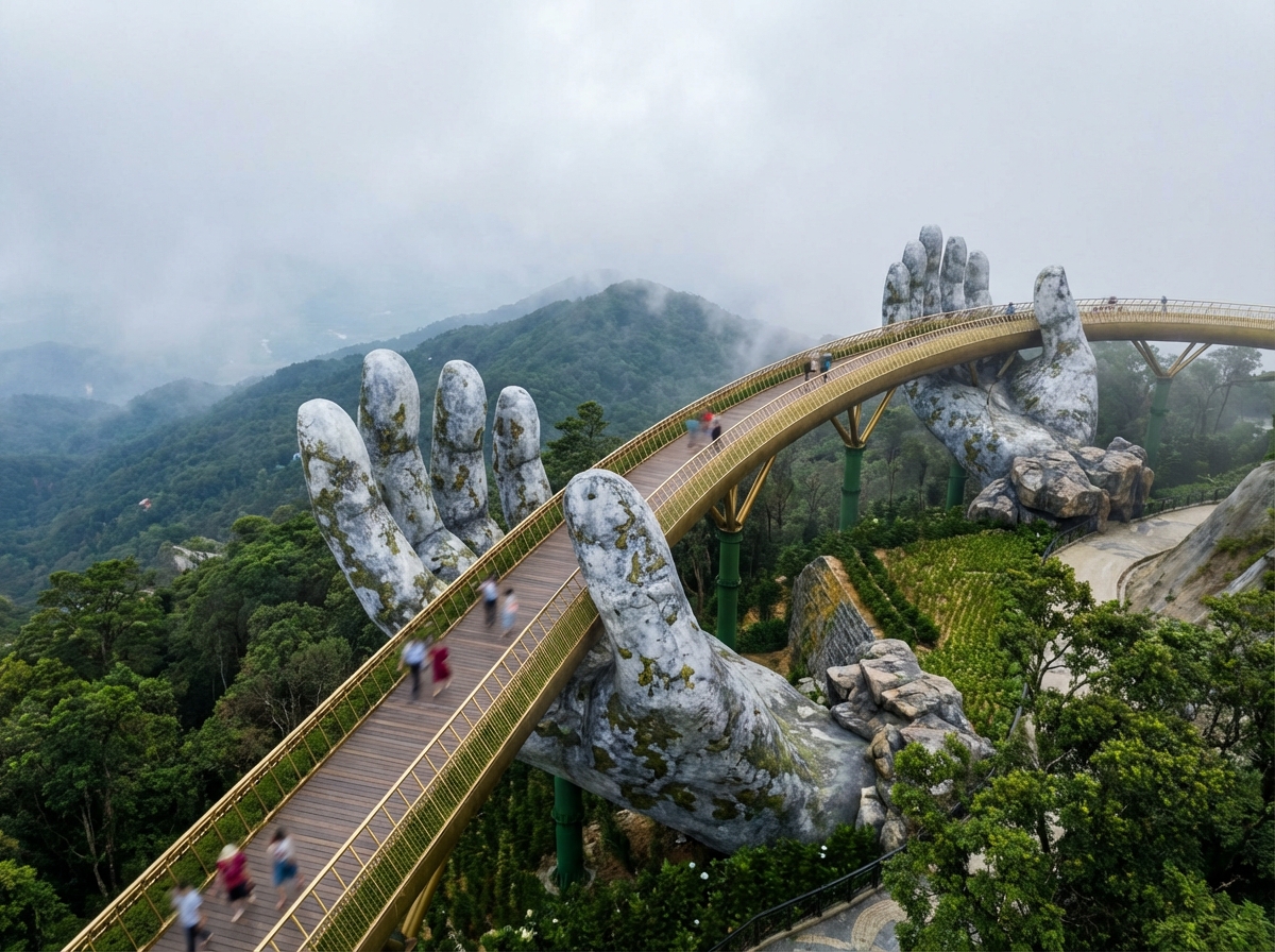 巴拿山佛手金橋