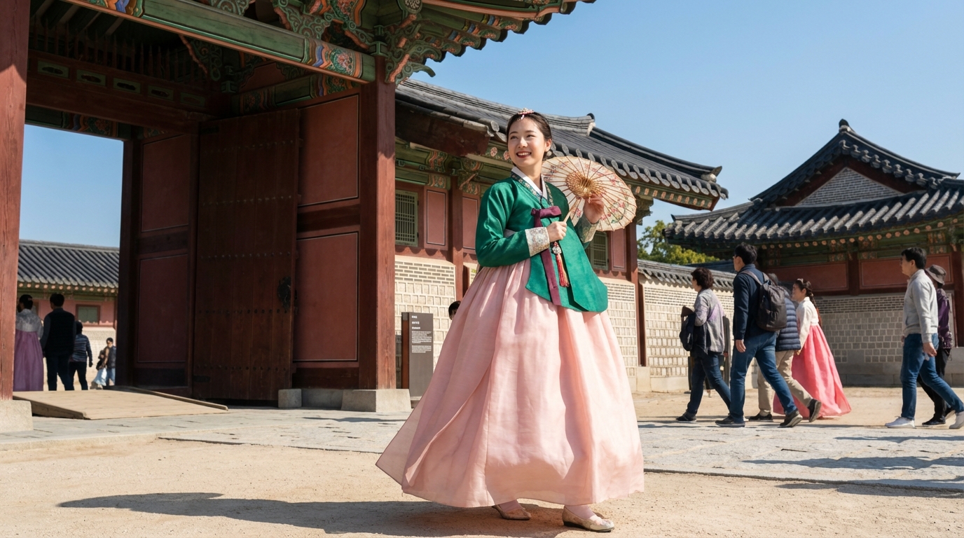 景福宮傳統韓服體驗